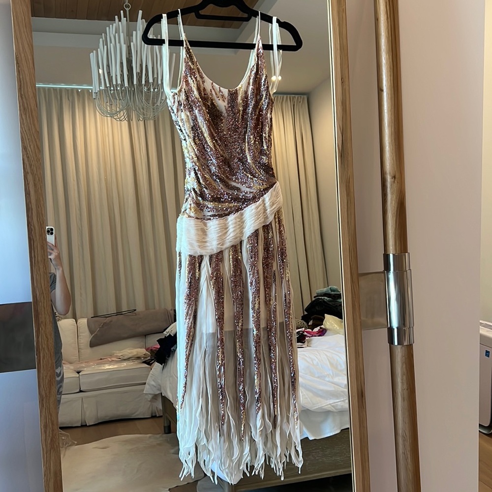 Dolce Jovani Formal Sequin Dress